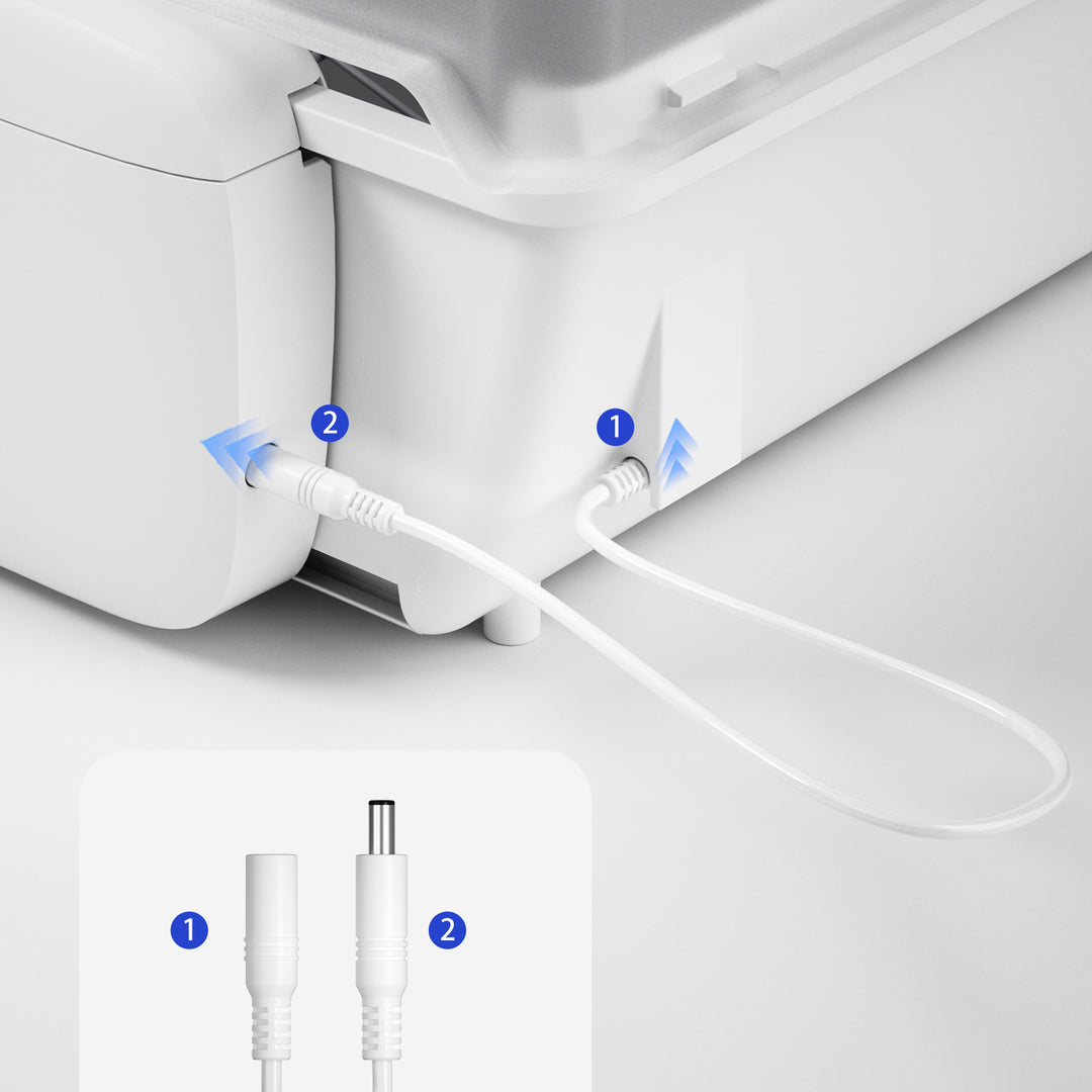 Tear-Resistant Power Connecting Cord, Cable Between Power Supply and Motor, Exclusive for MagicScoop M1 Pro