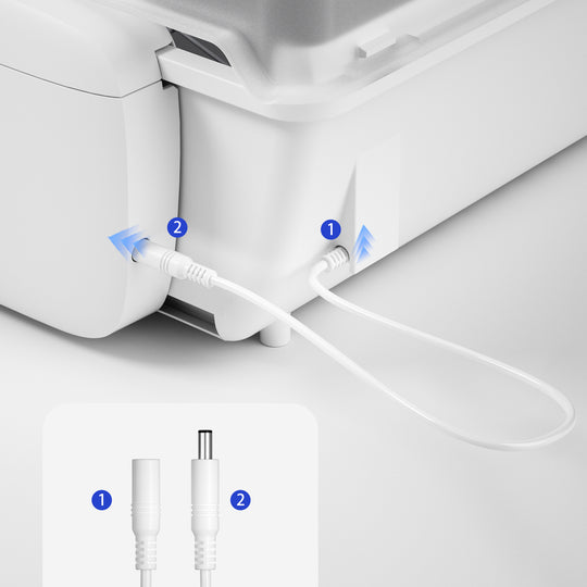Tear-Resistant Power Connecting Cord, Cable Between Power Supply and Motor, Exclusive for MagicScoop M1 Pro